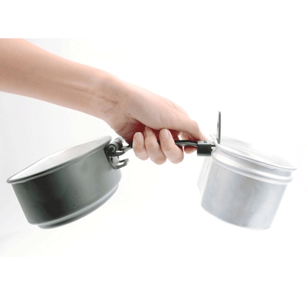Portabel Militärmatlåda: Multifunktionell Aluminiumlegering Lunchbox för Utomhuscamping och Äventyr