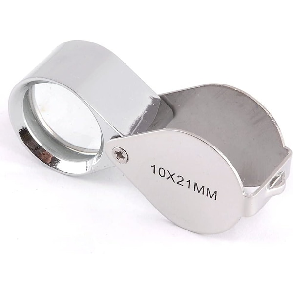 1PC 10x 21mm Urmakare/Juvelerare Förstoringsglas Förstoring