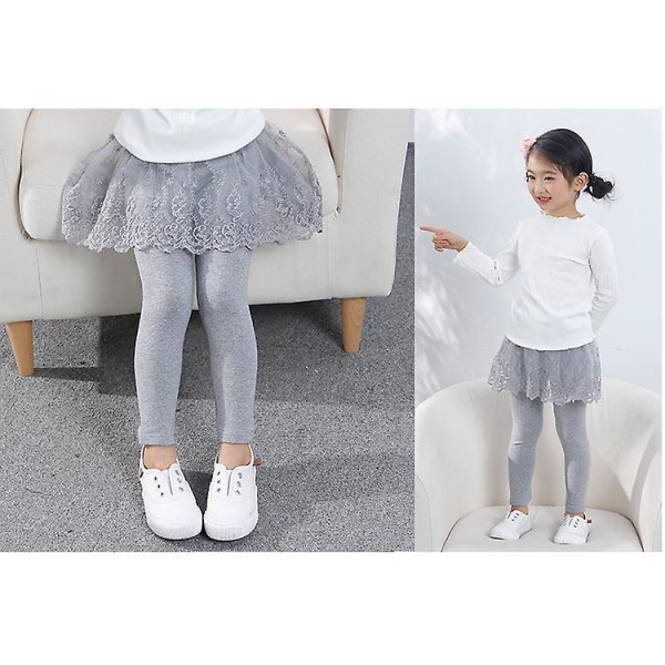 Baby Girl Lace Skirt Legging Black 90cm