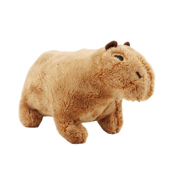 Capybara Plush Doll Cute Animal Simulated Stuffed Capybara Toy Doll for Kids Home Decoration