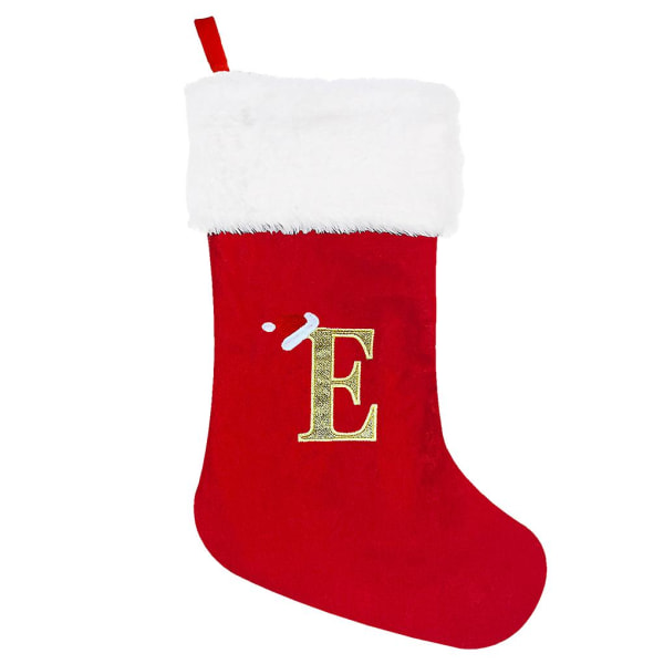 Personalized Christmas Stockings - Festive Ambiance With Precision Large Red E