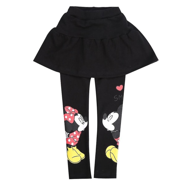 Mickey og Minnie Leggings for barn Black 5-6 Years