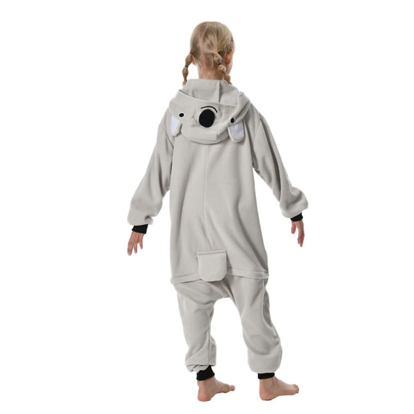 Unisex-lasten Onesie-pyjaman pehmoasu Söpö Halloween-asu K Koala 85