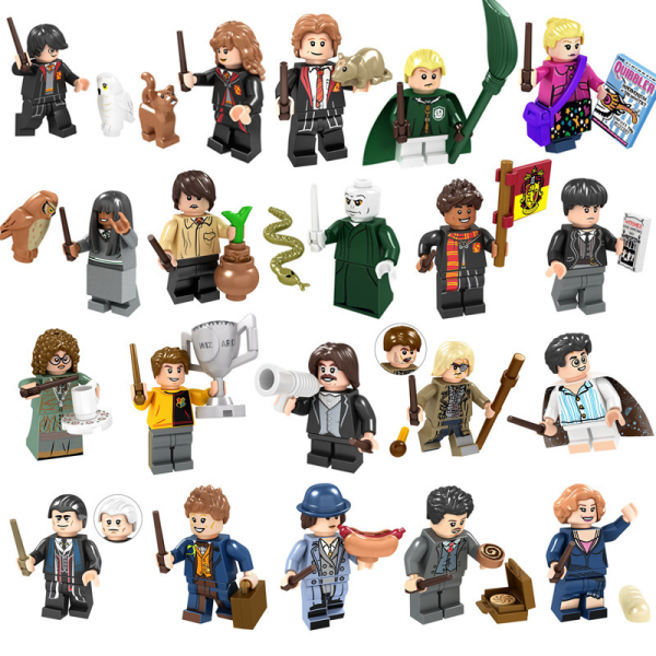 30pcs Harry Potter series assembled building blocks toys