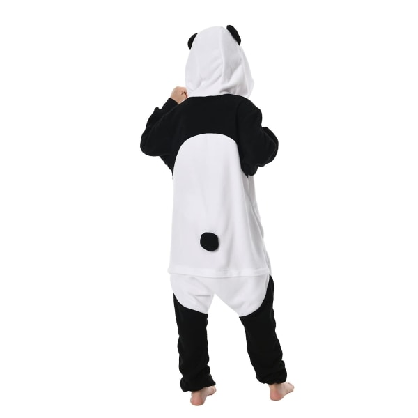 Unisex børne onesie pyjamas plys kostume Sødt Halloween kostume K Panda 95