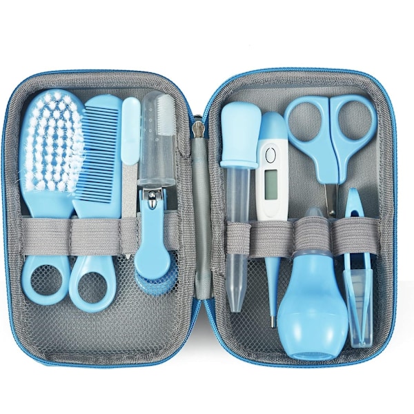 Baby Grooming Kit Nyfödd Vård - 15 Delars Baby Hälsovårdsset Port