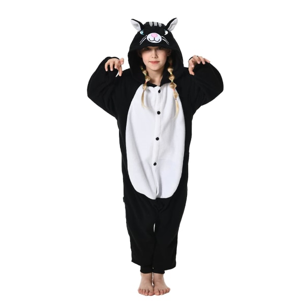 Unisex børne onesie pyjamas plys kostume Sødt Halloween kostume K heimao 115