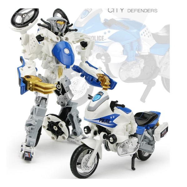 Legetøj til drenge - Transform Robot Kids Legetøj Biler
