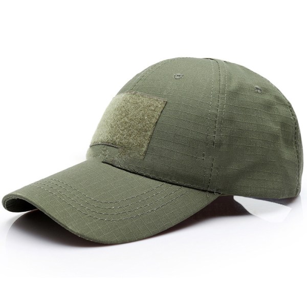 Män Camo Tactical Operator Baseball Hat Outdoor Peaked Cap Army Green - Solid