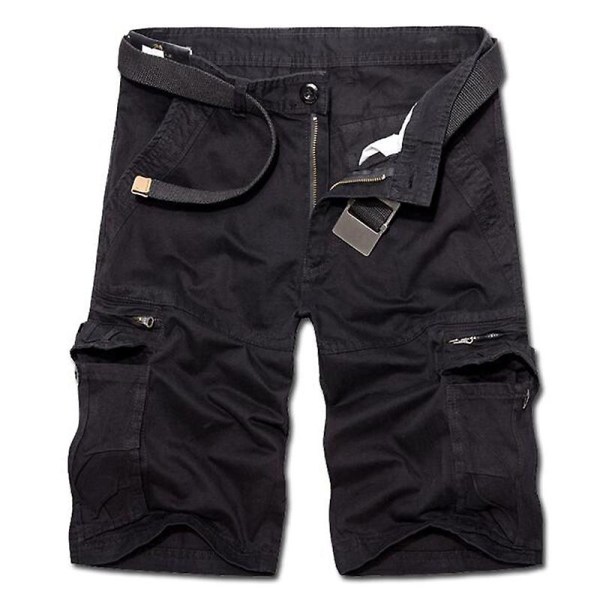 Arbeidsklær for menn Halvlange shorts Black 36