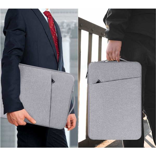 Laptopfodral 13.3 tum canvas Grå Grå