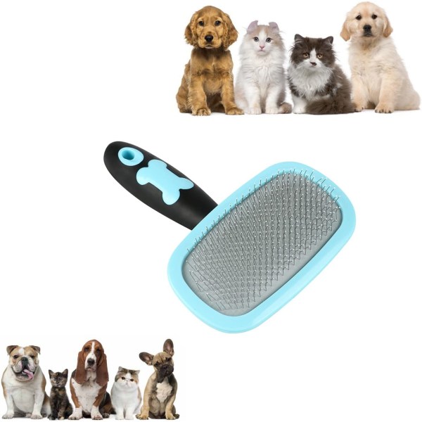 Hundebørste og kattebørste- Slicker Pet Grooming Brush- Shedding Grooming Tools