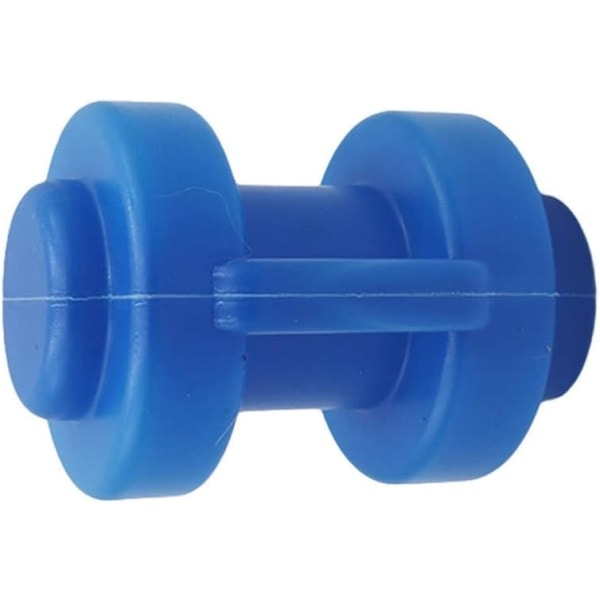 Trampolin Ändskyddspaket med 8 Ändskydd för Säkerhetsnät Ersättningsdelar Diameter 25 mm