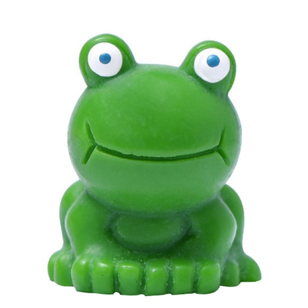 【Tricor-butikk】 Resin Mini Frogs Green Frog Miniatyrfigurer, 100/200 STK Green Frog Miniatyrfigurer, Miniature Moss Landscape Frog Model 50PCS