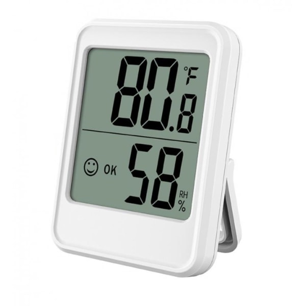 Husholdnings elektroniske temperatur- og fugtighedsmåler