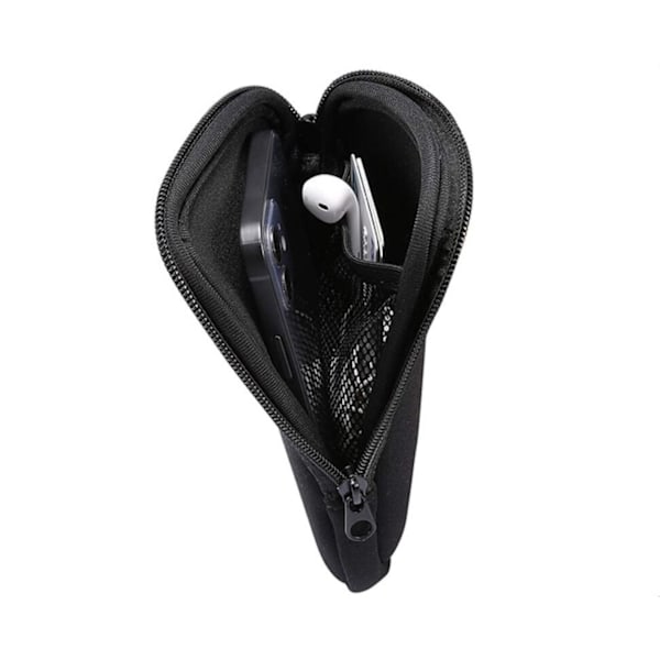 Universell Neopren Mobilväska - Skyddande Svart Fodral Black Svart
