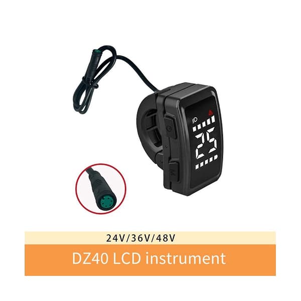 E-cykeldisplay Dz40 skærmdisplay til centermotor Bbs01 02 Hd elektriske cykeldele