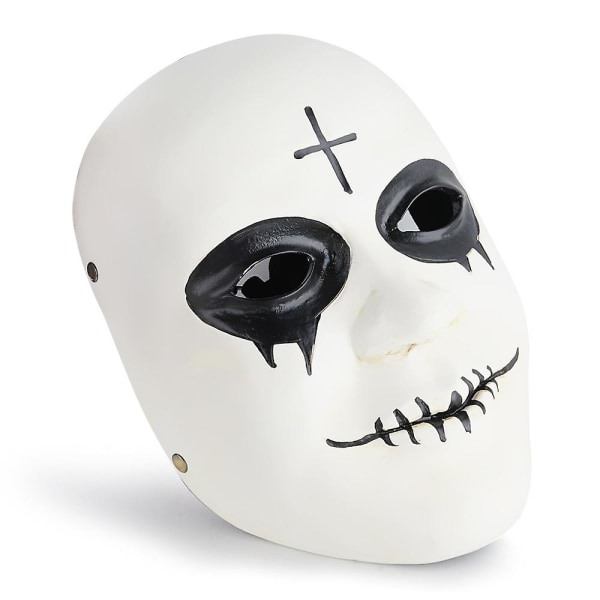 Halloween Manlig Skräck Anime Grim Reaper Resin Ball Mask Rekvisita