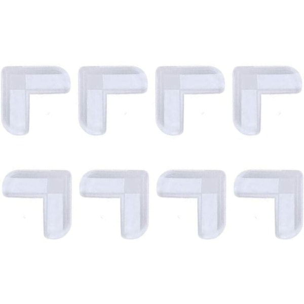 8pcs/set Children's Clear Corner Protectors Furniture Anti-Collision Frame（8pcs L-shaped)