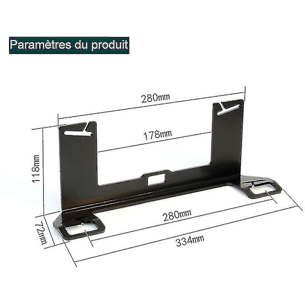 Isofix Universal Bilmontering (zl-2049)