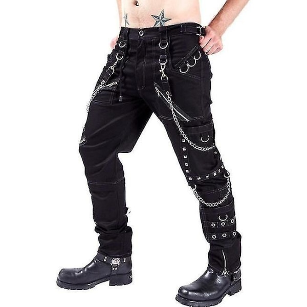 Herre Rock Punk Gothic Pants CMK 32