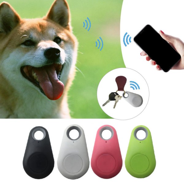 Gps Smart hundaktivitetsspårare, 4-pack, minidjurkatt Hundspårare för husdjur Red 52*31*11mm