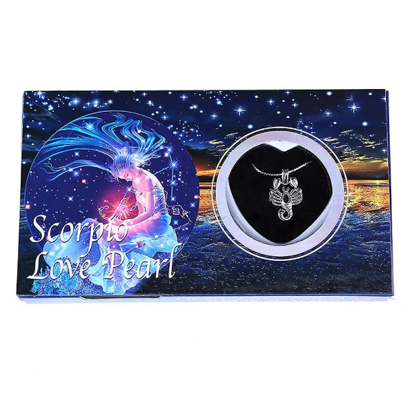 Love Pearl Creations Zodiac Wish Kit med anheng halskjede