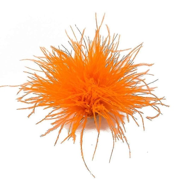 Höyhenrintakoru Huivi Klipsi Korut Asusteet Naisten Vaatteet Koristeet Orange