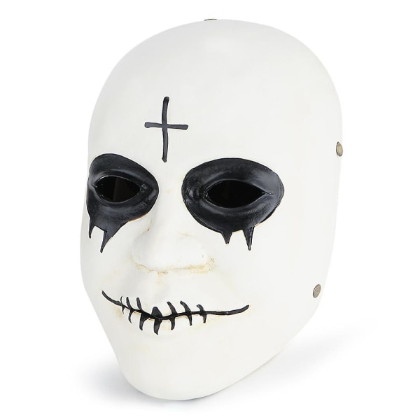 Halloween Mannlig Skrekk Anime Grim Reaper Resin Ball Mask Rekvisitter