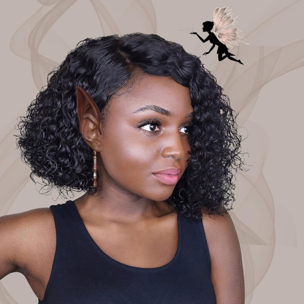 Alveører Brown Skin Cosplay - Dark Black Tone Fairy Pixie Soft