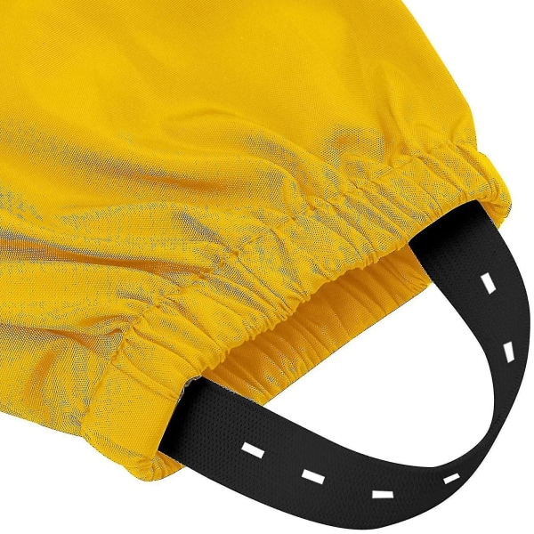 New 2023 Unisex Children's Rain Dungarees Windproof And Waterproof Mud Trousers Changzhao CMK Yellow 86