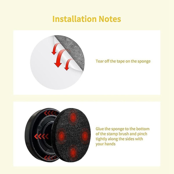 Rubber diagram pressure tool, punch block 2PCS