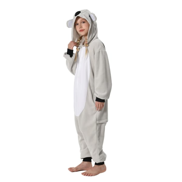 Unisex-lasten Onesie-pyjaman pehmoasu Söpö Halloween-asu K Koala 85