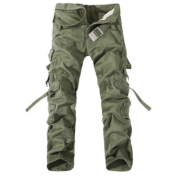 Pocket Cargo-bukser for menn Army Green 38