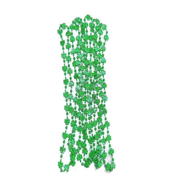 6 kpl St Patrick's Day Shamrock Beads Kaulakoru Irlantilainen Day Parade Kaulakoru Decor CMK 5