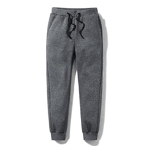 Mens Thick Fleece Thermal Trousers Outdoor Winter Warm Casual Pants Joggers Xinda CMK grey 6XL