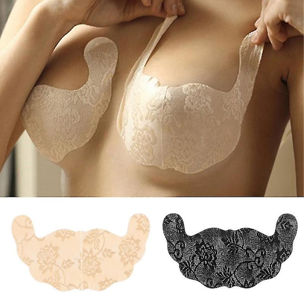 U-muotoiset liimarintaliivit, Push Up Invisible Breast Lift Teippi Black Naturally