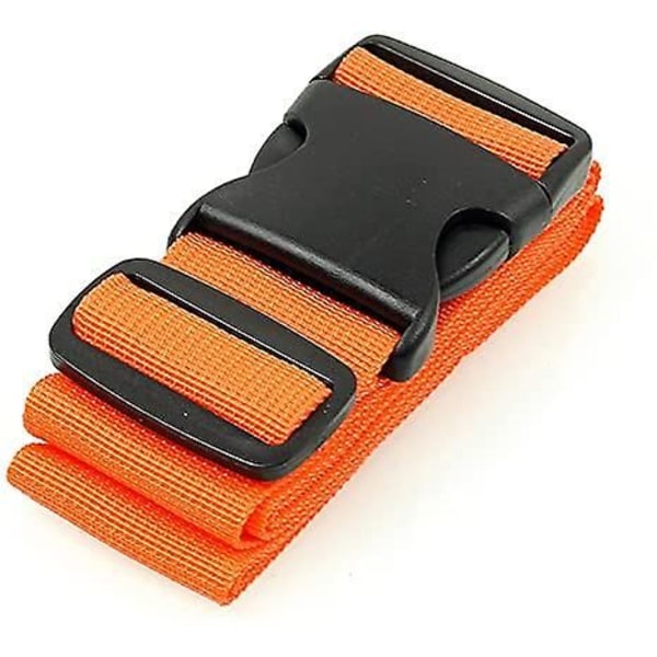 4 kpl matkalaukkujen matkatavaravyöt Hihnat matkatarvikkeet Orange
