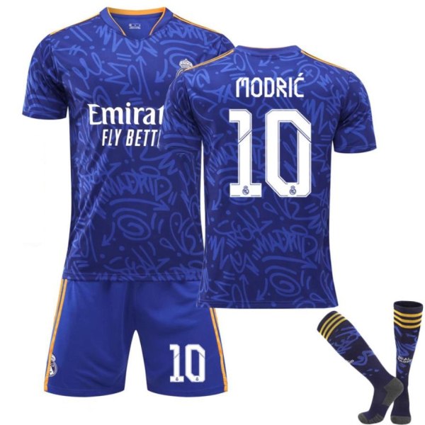 2223 Real Madrid Away Football Kit No.10 28（150-160）