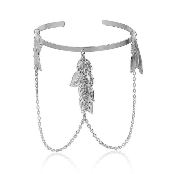 U-formet armbånd blad kvast kæde geometrisk kæde smykker