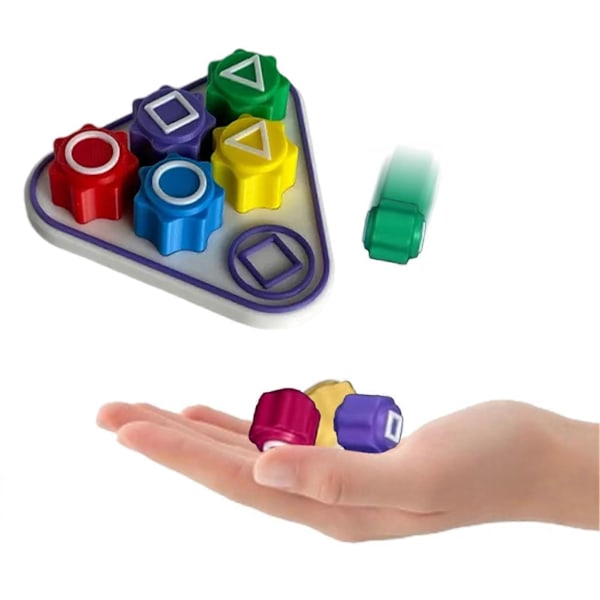 3D Kivi Korealainen Folk Squid Game 2, 2025 Käsi-Silmä Koordinaatioharjoituslelu multicolor