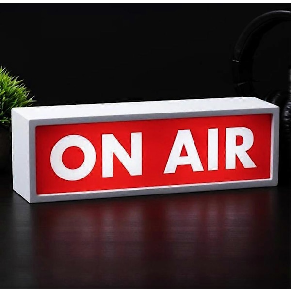 ON AIR Skilt Vægmontering Puls Luftlysskilt, Studielys og Dekoration