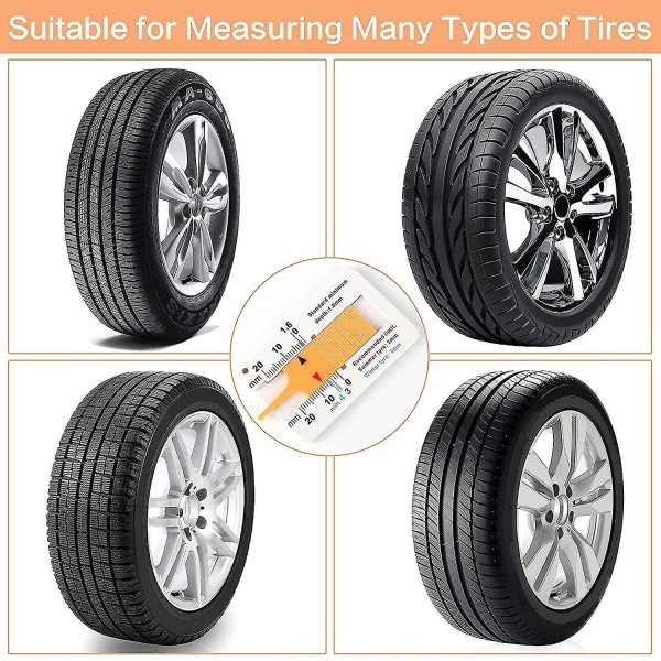 Car tire tire depth scale tire mode scale scale scale scale