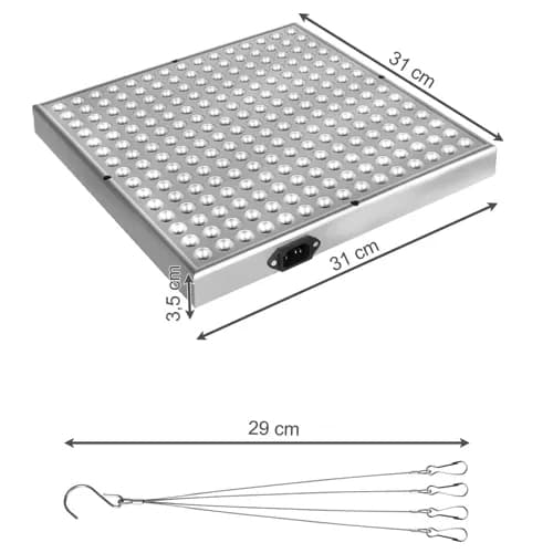Vekstlampe Hengende LED-panel - Vekstbelysning 1100