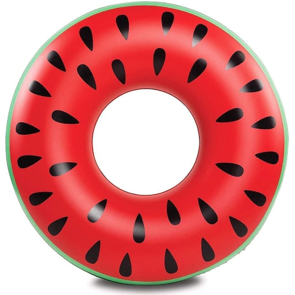 Adult Swimming Ring Watermelon Melon Red Swimming Ring-120cm