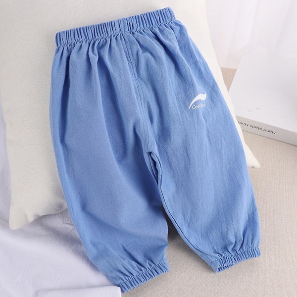 Children's stretch casual sports trousers Blue 2-3T