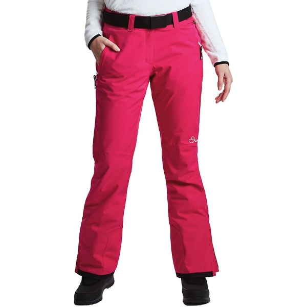 Dare 2B naisten naisten vapaat lasketteluhousut Salopette Pants CMK Pink Fusion 10 - Waist 26" (66cm)