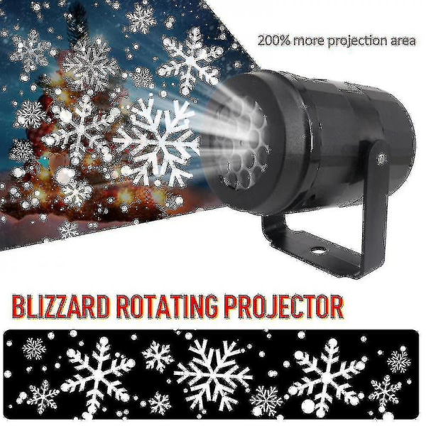 Warm Snowflake Light Christmas Outdoor Waterproof Led Mobile Laser Projector Lamp CMK