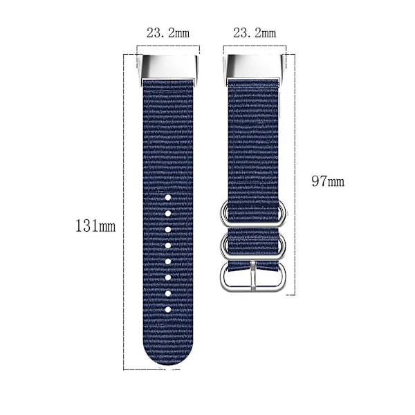 Nyloninen käsivarsinauha Hihna Hienkestävä Vyö Hengittävä Säädettävä Nauha Black Silver connector