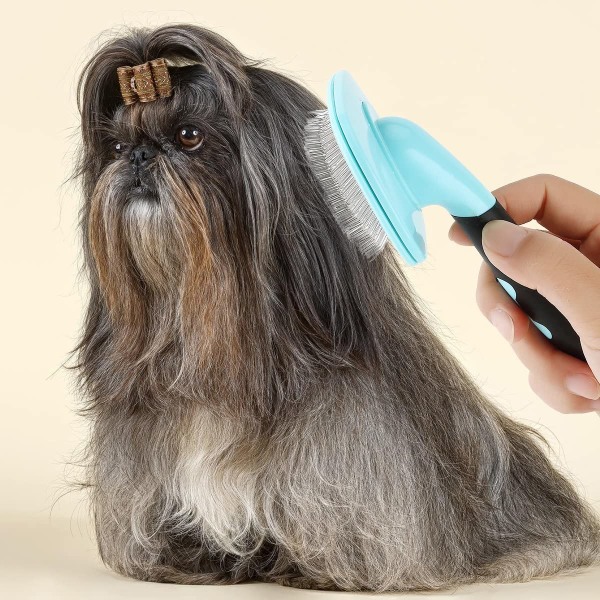 Hundebørste og kattebørste- Slicker Pet Grooming Brush- Shedding Grooming Tools